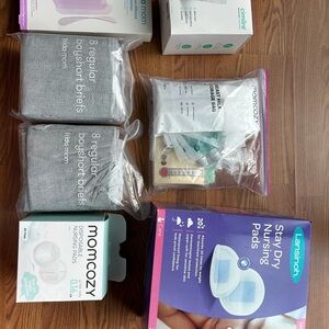 Momcozy Gray Nursing Pads